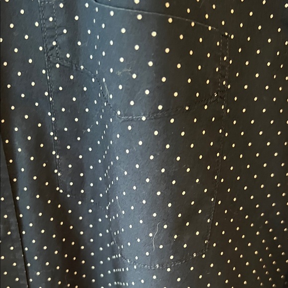 GAP Men's Dark Blue Dotted Shirt - Picture 4 of 5